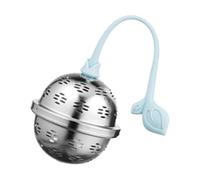 Housoutil Filtro de Condimentos de Acero Inoxidable 304 Bola Infusora y Mango de Silicona para Cocinar y Preparar Sopas sin Residuos de Especias