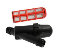 Housoutil Filtro para Jardinería en Forma 1 Pulgada, Plástico Durable, Ahorrador de Agua y Reducción de Presión para Sistemas de Riego por Goteo