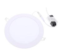 Housoutil Foco LED Empotrable 15W 6 Pulgadas Luz Cálida 3000K Panel Ultradelgado 1 CM Diámetro de Corte 175 CM Downlight Regulable para Cocina y Baño Control Remoto