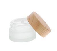 Housoutil Glass Containers Bolígrafo Taza De Lavado Botella Removedor De Uñas Tazón De Fuente De Polvo Dappen Esmaltes De Uñas De Gel Vasos De Vidrio Clavo Madera Escarchado Herramienta