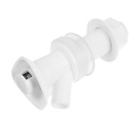 Housoutil Grifo Control del Flujo de Agua Dispensador de Bebidas de Plástico Blanco y Fácil de Limpiar para Cubo y Barril Adecuado para Uso al Aire Libre