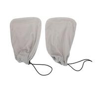 Housoutil Guantes de Cera para Terapia de Manos Talla Única Gris Banda Elástica para Spa, Cuidado de Manos y Hidratante Parafina en Salón y Hogar
