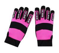 Housoutil Guantes para Jardinería Anticolisión Guantes de Trabajo para Exteriores Negro Tpk, Microfibra y Malla, Protección ضد Abrasión y Antideslizantes para Jardinería y Varios Trabajos