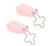 Housoutil Herramienta 2 Piezas Pinza Para Dar Forma a La Nariz Alisador y Perfilador De Nariz Moldeador De Nariz Para Nariz Ancha Corrector Hocicar Formación Hierro Rosa Dispositivo Alto