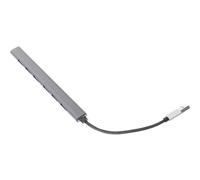 Housoutil Hub Expansor USB 7 En 1 Adaptador De Puerto USB De Disipación De Calor Rápida Múltiples 3.0 para Computadora Portátil