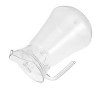 Housoutil Jarra de Jugo Acrílica Transparente Tapa Extraíble de 1,5 L para Bebidas Frías en Camping y Barbacoas