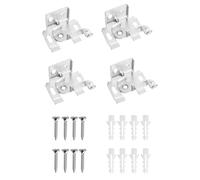 Housoutil Juego de 4 Piezas de Instalación para Persianas Venecianas Spider Code Accesorios de Fijación para Rieles de Cortinas Material Resistente y Compacto Adecuado para Hogar y