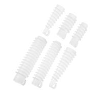 Housoutil Juego De 60 Piezas rizador cabellos ondulados kit de pelo rizado rodillo de pelo rodillos Accesorios para el cabello varillas para permanente del cabello ola rulos AbS