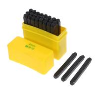 Housoutil Juego de Punzones Letras y Símbolos Versátiles, Fácil de Usar de Acero al Carbono para Estampado de Metal para Manualidades y Fabricación de Joyas