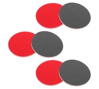 Housoutil Kit de 6 Almohadillas de Lijado Abrasivas para Bolas de Boliche, Esponja de Lijado Roja para Protección y Mantenimiento en Entretenimiento Casual y Competencias Profesionales