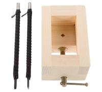 Housoutil Kit de Herramientas para Grabar Madera Cuchillo de Acero de Tungsteno, Multifuncional Varias Cabezas, Adecuado para Tallado en Piedra y Jade