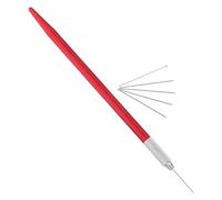 Housoutil Kit de Herramientas para Implantar Pelo Muñeca con Agujas de Soporte para Enraizado y Restauración Accesorio Duradero para Manualidades y Reparación de Cabello Muñecas