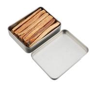 Housoutil Kit para Hacer Fuego Rápido Varillas de Madera Ligera Color Caqui, Encendedor de Fuego de Supervivencia Práctico para Acampada y Senderismo