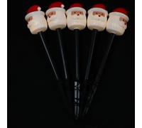 Housoutil Lámpara Decorativa Solar LED para Jardín Luz Navideña Multicolor Diseño Forma de Bastón de Adecuado para Patio y Exteriores