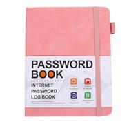 Housoutil Libreta de Contraseñas con Índice Alfabético Cuaderno Espiral Compacto para Direcciones Inicio de Sesión Organizador Seguro de Accesos y Contactos para Uso Diario