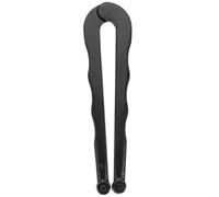 Housoutil Llave Ajustable Pequeña para Amoladora Angular Llave Multifunción con Mango Ergonómico Estructura de Doble Garra para Mayor Estabilidad y Cambio Rápido de Discos Herramienta para