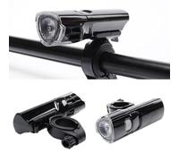 Housoutil Luz Delantera para Bicicleta LED Potente 3 Modos de Luz, Recargable USB, Resistente al Agua para Ciclismo en Días Lluviosos y Montaje en Manillar