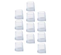 Housoutil Mangas Antideslizantes para Tacones Altos de PVC Diseño Único y Elaboración Fina para Proteger Tacones en Uso Diario y Baile, Pack de 12 Piezas