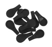 Housoutil Mango de Resistente Desgaste Diario PE al Fácil Instalación Elevador Negra, Material Pack de 20 Unidades para Silla Oficina para Ambiente de Trabajo y Juego