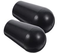 Housoutil Manijas para Grifo de Cerveza de Plástico Negro 2 Piezas Repuestos Compatibles para Grifos de Barril Accesorios para Refrigerador de Barriles Uso Bares y Eventos