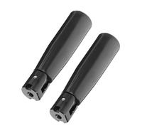 Housoutil Manivela Plegable de Baquelita Negro de Mango Giratorio 2 Piezas Superficie Suave y Fácil de Quitar para Torno y Maquinaria para Equipos de Impresión