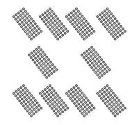 Housoutil Marcadores Reflectantes para Escáner 3D Esféricos 6Mm X 10Mm 50 Unidades por Hoja para Captura de Movimiento y Puntos de Referencia en Sistemas de Medición Electrónica