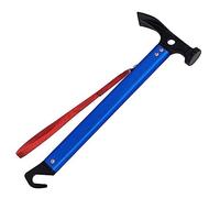 Housoutil Martillo de Aluminio para Piquetas de Tienda de Camping Accesorio Ligero y Portátil para Instalar Estacas y Piquetes Color Azul