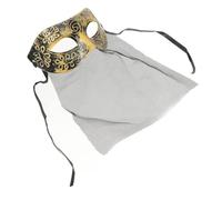 Housoutil Máscara De Fiesta De Halloween Mascarada Dichosa Disfraces Fiesta De Mujeres Traje Señoras Mascarada Para Mascara Cosplay Light Brown De Polivinilo