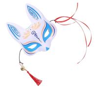 Housoutil Máscara de Media Cara con Diseño de Estilo Japonés, Reutilizable y Suave para Fiesta de Cosplay y Eventos de Disfraces