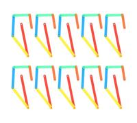 Housoutil Materiales de Ángulos Montessori para Matemáticas Infantiles, 50 Piezas de Plástico para Ejercicios Prácticos E Interactivos en Aula y Jardín de Infantes