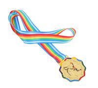 Housoutil Medalla de Baloncesto Metálica Estudiantes, Premio Deportivo Portátil con Cinta, Medalla para Competiciones Escolares y Universitarias, Decoración de Fiesta Deportiva