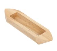 Housoutil Modelo Barco de Madera en Miniatura Rústico, Figura Decorativa Artesanal Natural, Adorno para Oficina y Hogar, Decoración Náutica Creativa, Pieza Única de Colección