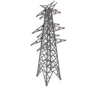 Housoutil Modelo de Torre Eléctrica en Miniatura 1:100 de Pla para Maquetas Arquitectónicas Montaje Rápido y Detalles Realistas Adecuado para Dioramas y Planificación Urbana