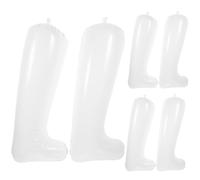Housoutil Moldeadores Inflables para Botas de Mujer 3 Pares en PVC Resistente, Forma Curva de 32 CM para Conservar Estructura y Facilitar Orden Hogar