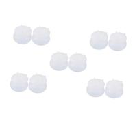 Housoutil Moldes De Silicona Para Almacenamiento De Cosméticos Herramienta Práctica Para Manualidades De Epoxy Recipientes De Diy Con Diseño Preciso Y Duradero 2 Piezas X 5