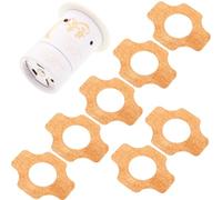 Housoutil Olla de Moxibustión Portátil de Color Claro 60 Adhesivos de Cinta para Moxa, Herramienta Compacta para Masaje y Terapia de Acupuntura en Casa y Viajes