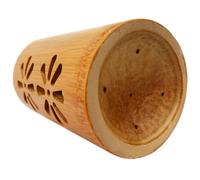 Housoutil Organizador, Recipiente para Diseño Hueco, Compacto (9 Cm Diámetro X 16 Cm Alto), Contenedor de Cubiertos para Cocina y Escritorio, Portalápices Estilo Aleatorio