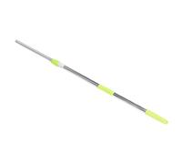 Housoutil Palo de Trapeador Giratorio de Acero Inoxidable Mecanismo Telescópico Ajustable y Varilla Antiexplosión para Limpieza Hogar Color Verde