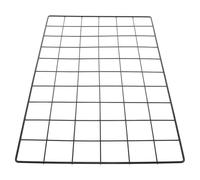 Housoutil Panel de Pared de Rejilla Metálica de Hierro 30×50 CM Soporte Colgante para Fotos y Plantas Decoración Funcional para Salón y Oficina Organizador de Pared Resistente y Versátil