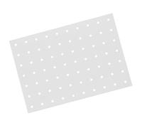 Housoutil Panel Perforado Metálico 60X30 CM para Montaje en Pared Organizador de Herramientas para Talleres y Almacenamiento en Garaje