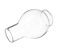 Housoutil Pantalla para Velas de Vidrio Transparente Funda Cilíndrica a Prueba de Viento Cubierta Decorativa para Candelabros Protección Resistente para Velas el Hogar y Manualidades