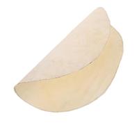 Housoutil Parche de 15 Pulgadas de Piel de Cabra Natural Redondo Plano Tono Cálido y Duradero para Reparación de Bongos y Doumbek para Instrumentos de Percusión