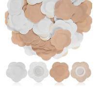 Housoutil Parches Terapéuticos Ombligo 200 Piezas Adhesivos Transpirables para Cuidado Abdominal en Bebés Diseño Hueco 2 Bolsas de 100 Parches Cada