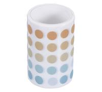Housoutil Pegatinas Adhesivas Redondas de Papel Diseño de Lunares para Planificadores y Diarios, Etiquetas para Codificación de Colores, Textura Suave y Escritura Fácil