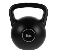 Housoutil Pesa Rusa Suave Portátil de 6 Kg para Entrenamiento de Fuerza en Casa, Pequeña, Rellena de Agua, Color Negro para Tonificar Glúteos y Fitness Femenino