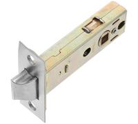 Housoutil Pestillo ajustable tubular para puertas de paso, construcción en acero inoxidable con cubierta y tornillos, ideal para decoración doméstica