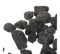 Housoutil Piedra Volcánica Negra para Decoración de Pecera, Almohadilla Aromática Práctica y Efectiva de 500g para Uso Decorativo en Acuarios