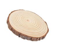 Housoutil Piedras para Escalones de Jardín de Madera Beige, Decorativas y Resistentes Deformación, Ideales para Caminos Exteriores y Decoración de Patios