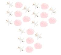 Housoutil Piezas Pinza Para El Pelo De Concha y Estrella De Mar Pinzas Para El Cabello De Diamantes Pinzas De Pelo De Sirena Pinza De Pelo Elegante El Plastico Novia Corea Del Sur Boda