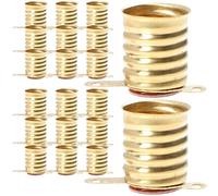 Housoutil Portalámparas E10, 100 Piezas E10 LED Lámparas Casquillo, Tornillo Pequeño Perno Soporte para Escuela Hogar Prueba Eléctrica Accesorios Instrumento de Circuito Experimental